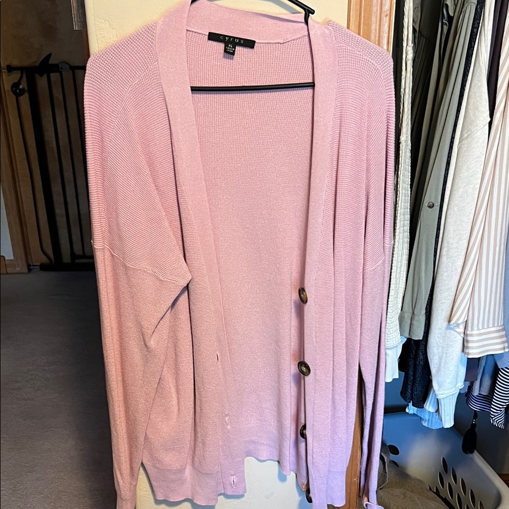 Cyrus Pink Women's Cardigan